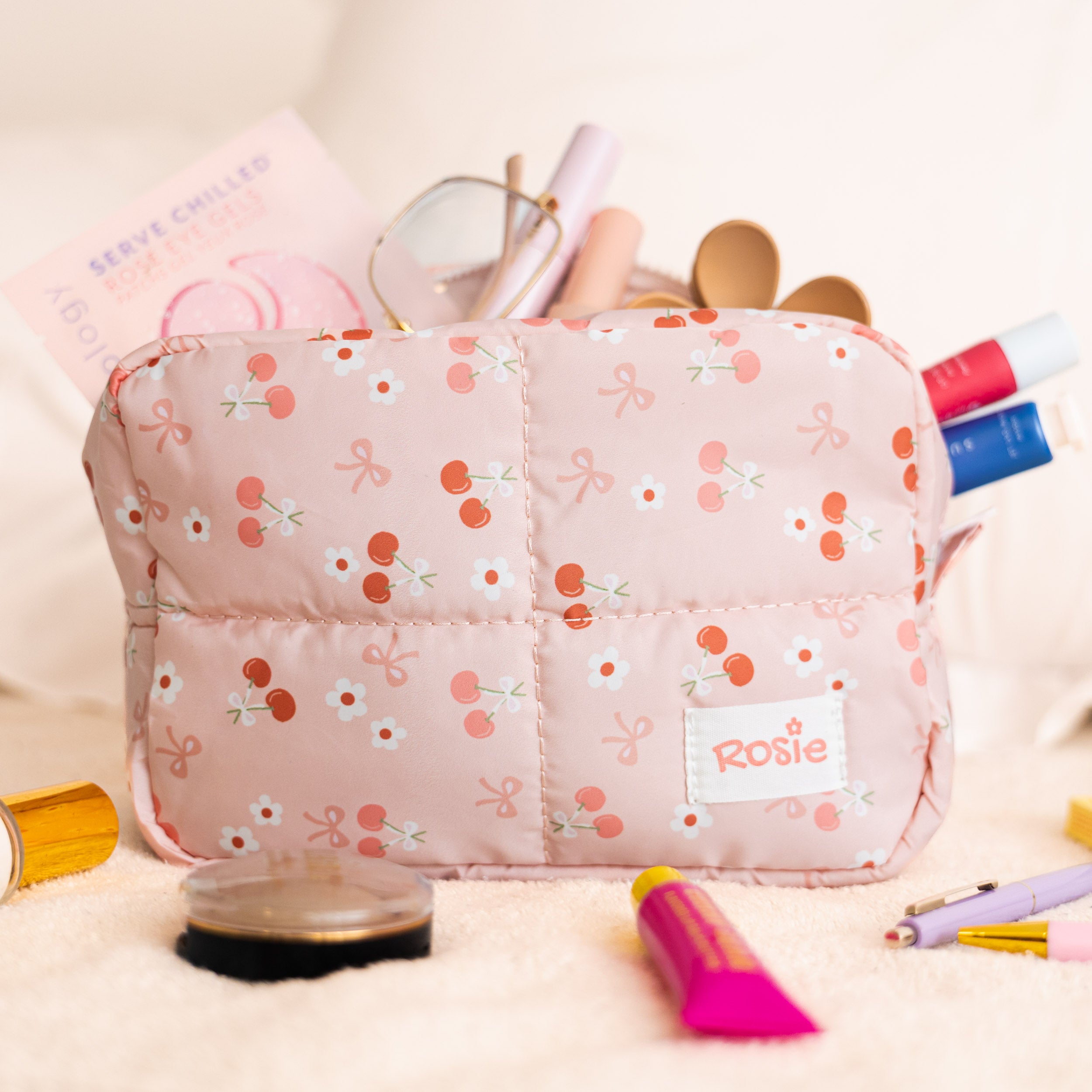 Puffer Makeup Bag